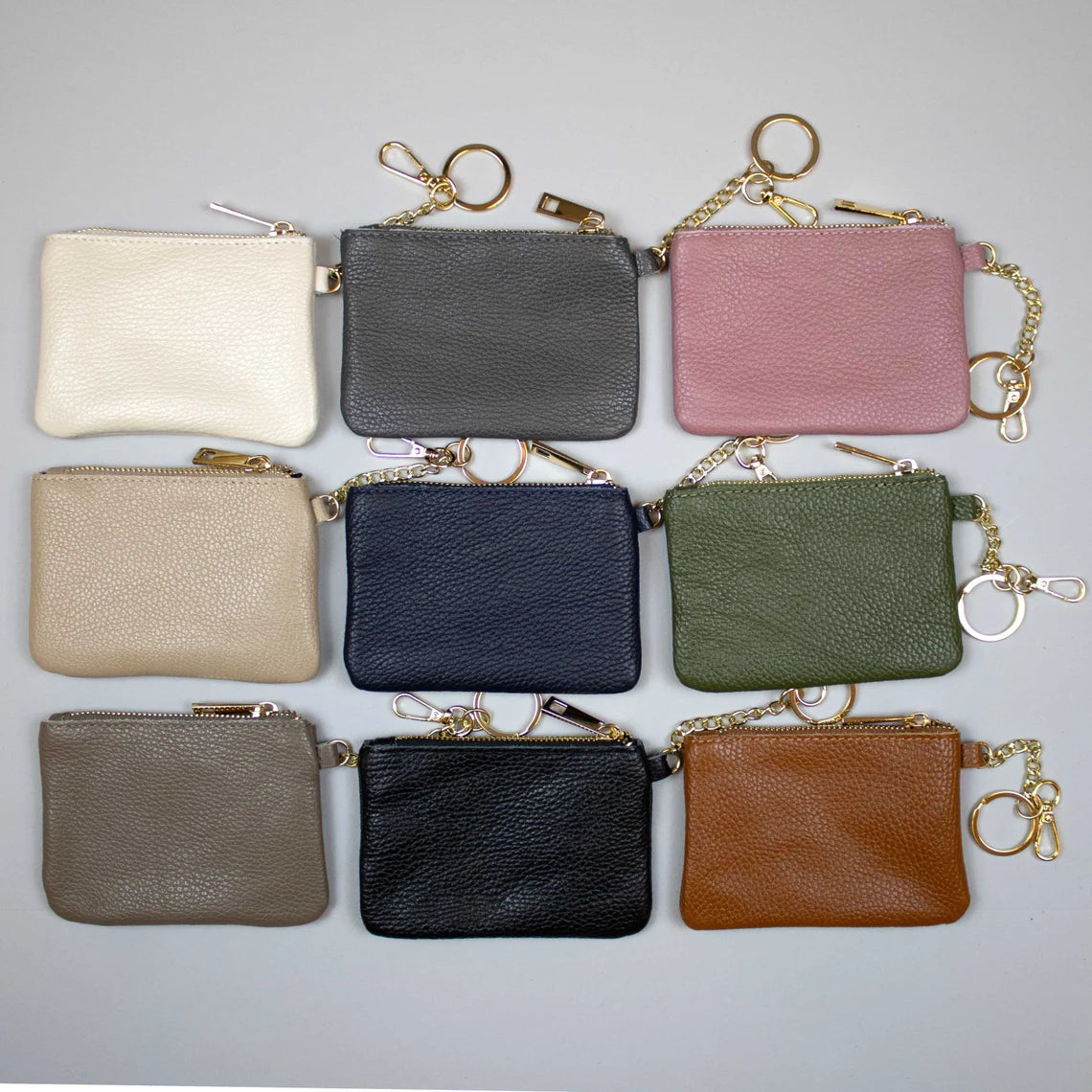 Women's Genuine Leather Wallet - Small Handbag with Coin Pocket, Handmade, Perfect as a Gift